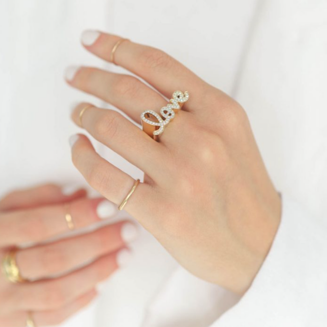 Studded Love - Ring