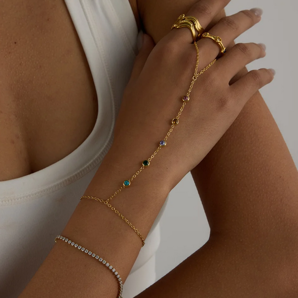Marina Colorful Hand Chain