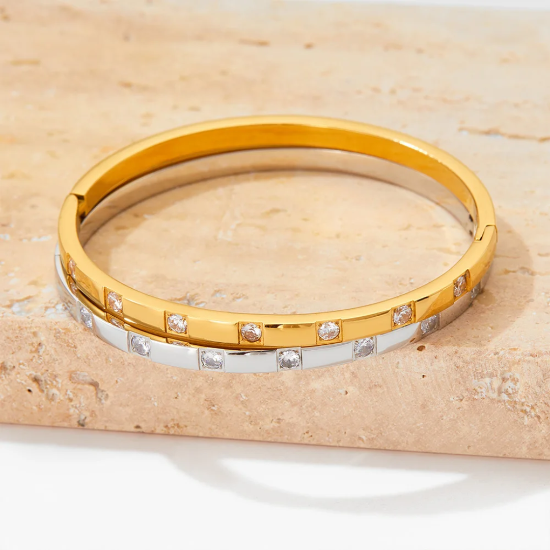 Bling - Silver Bangle