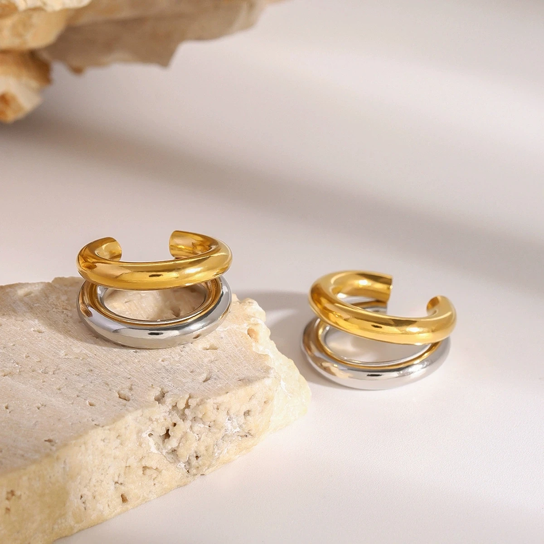 Santorini Earcuffs (Gold &amp; Silver)