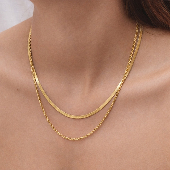 The Twist - 2 Layers Necklace