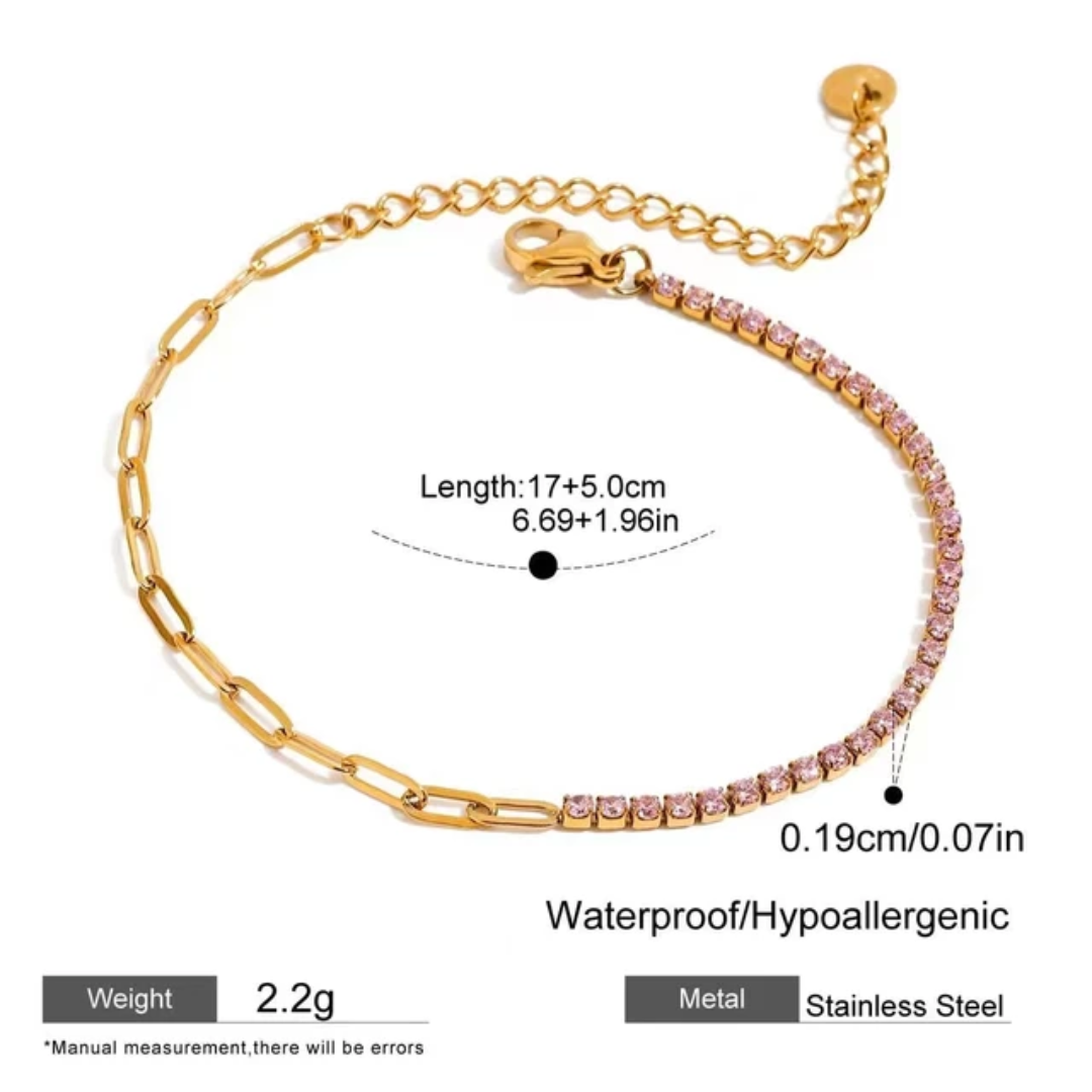 Limassol Pink Bracelet