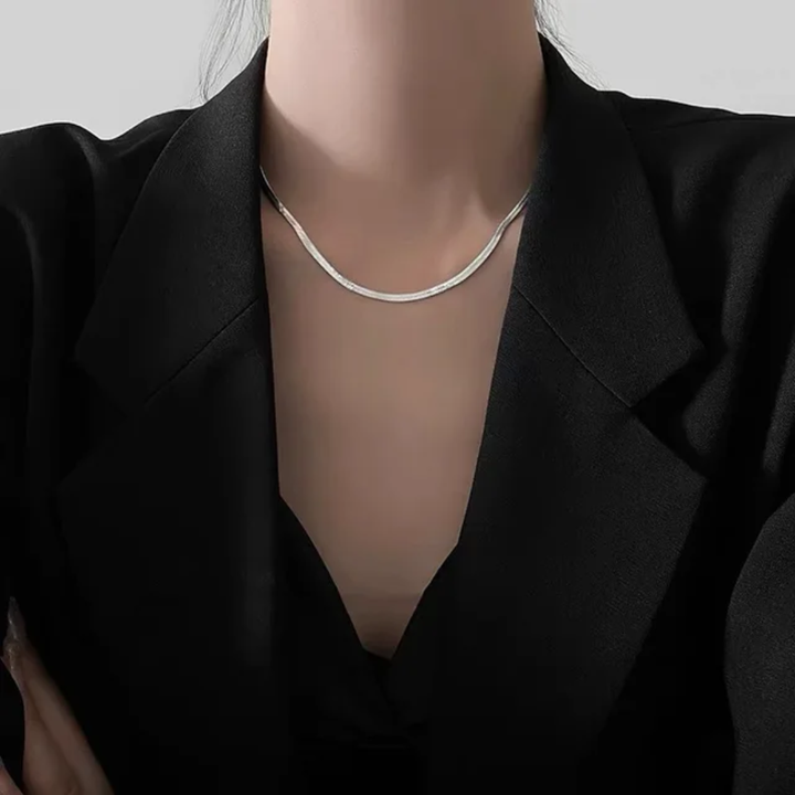 Simplicity - Set of 2 Silver Necklaces