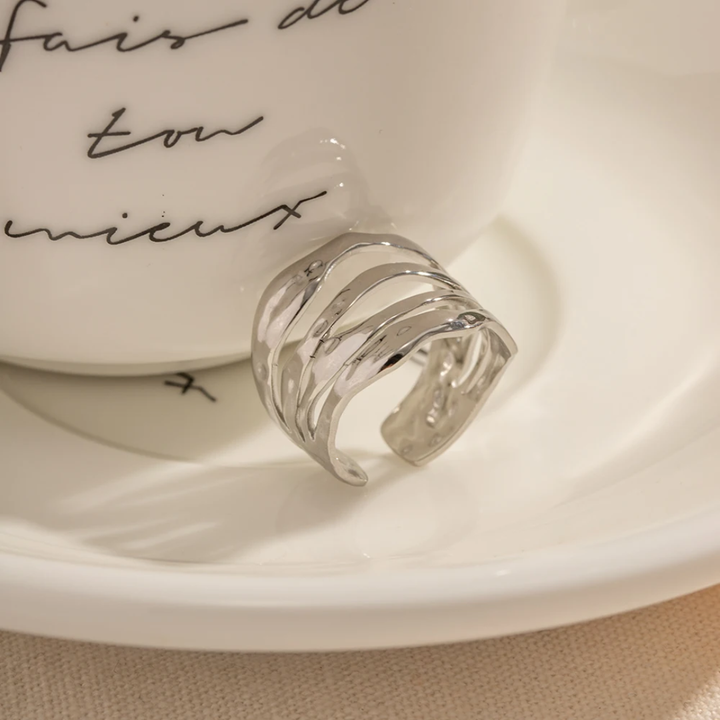 Layered - Silver Ring