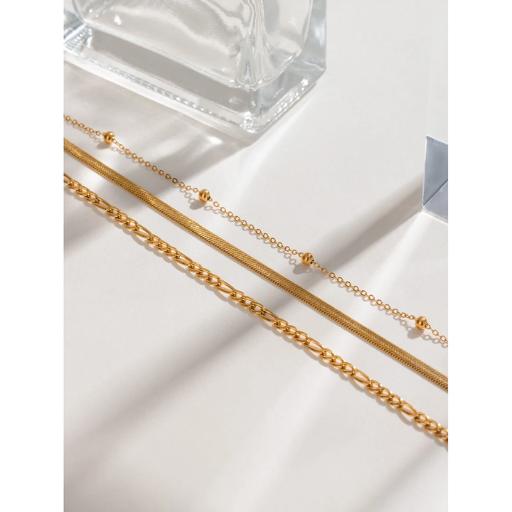 Trio Beads - 3 Layers Necklace