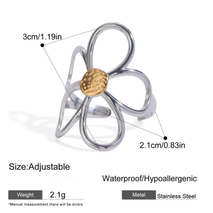 Daisy - Silver Ring