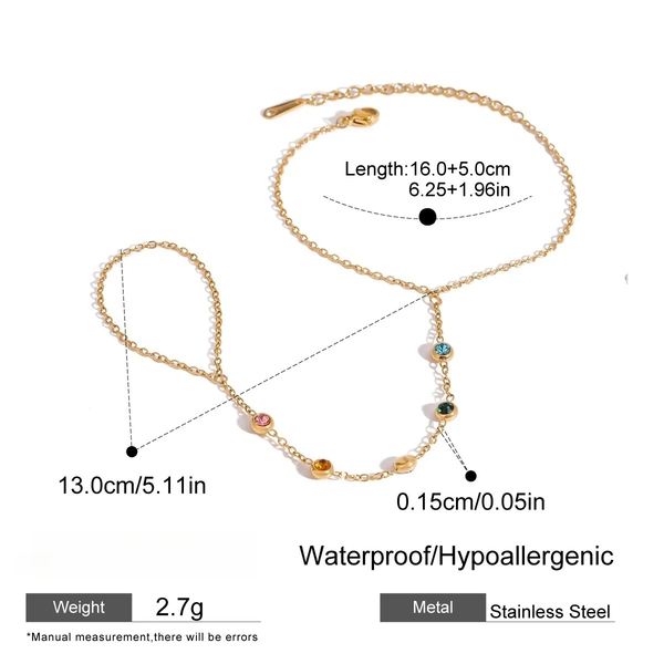 Marina Colorful Hand Chain