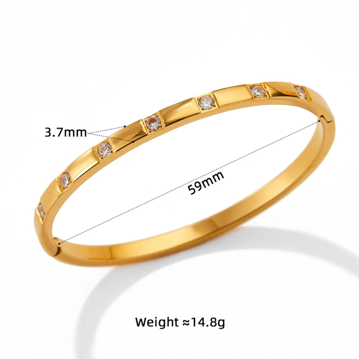 Bling - Silver Bangle