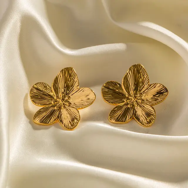 Damascus Blossom Earrings