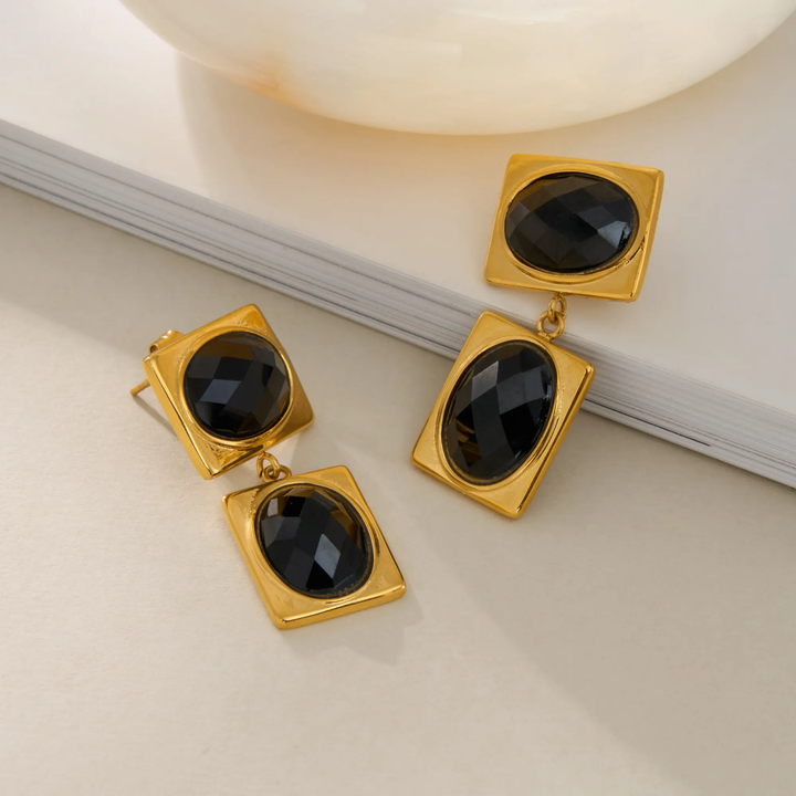 Black Elegance - Earrings