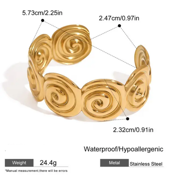 The Swirl - Bangle