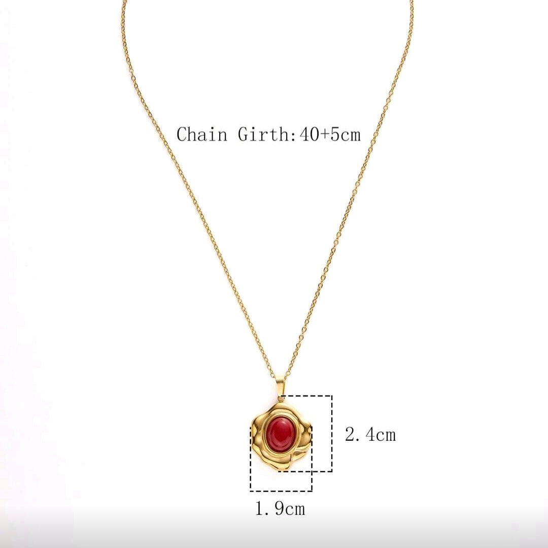 The Red Drop - Necklace