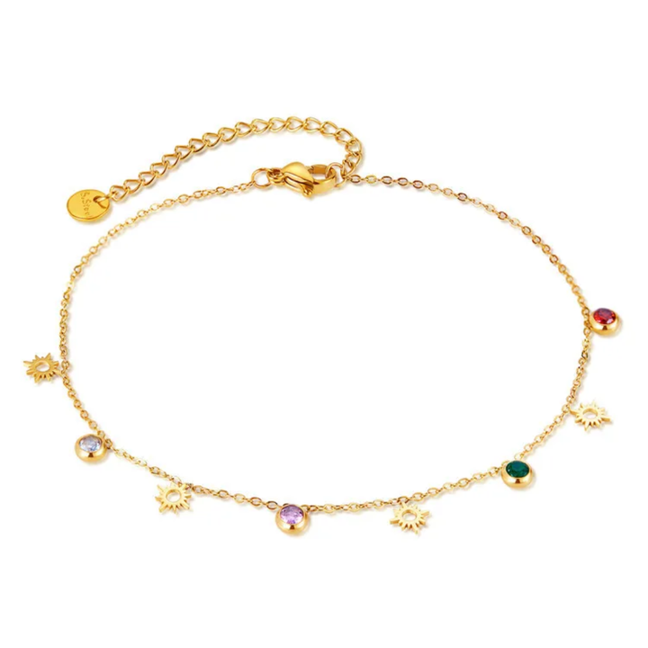 Colorful Sunshine- Anklet