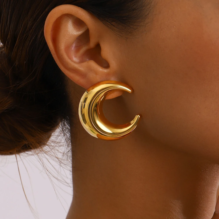 Moon - Earrings