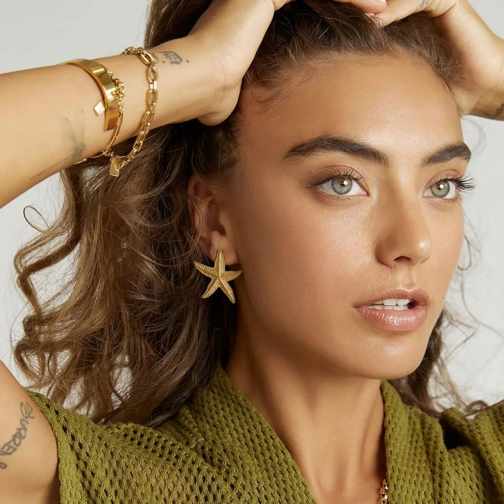 Marina Starfish Earrings
