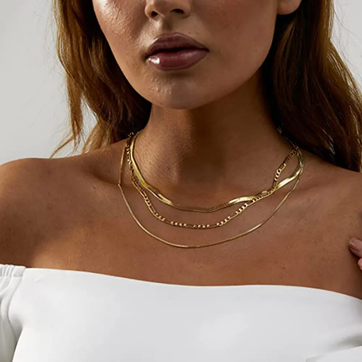 Elegant Shine - 3 Layers Necklace