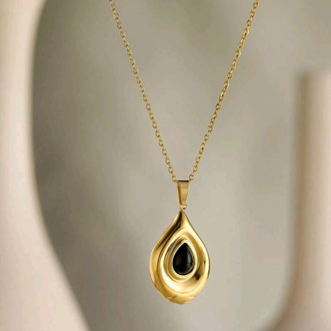 The Black Drop - Necklace