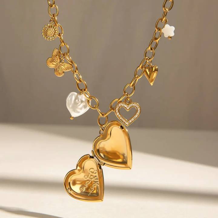 I Love You - Charm Necklace