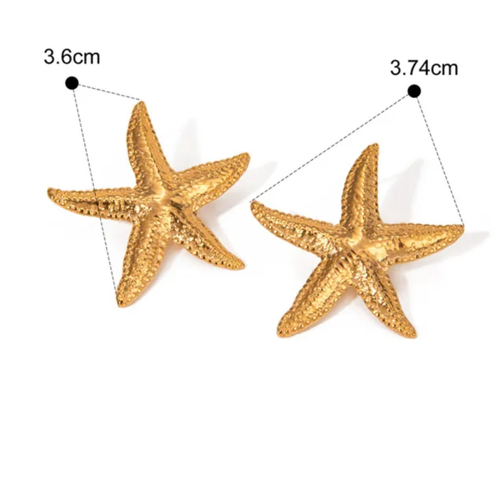 Marina Starfish Earrings