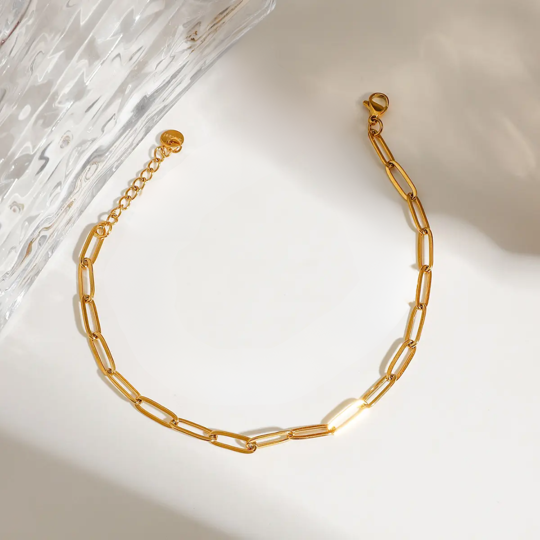Paper Clip - Anklet