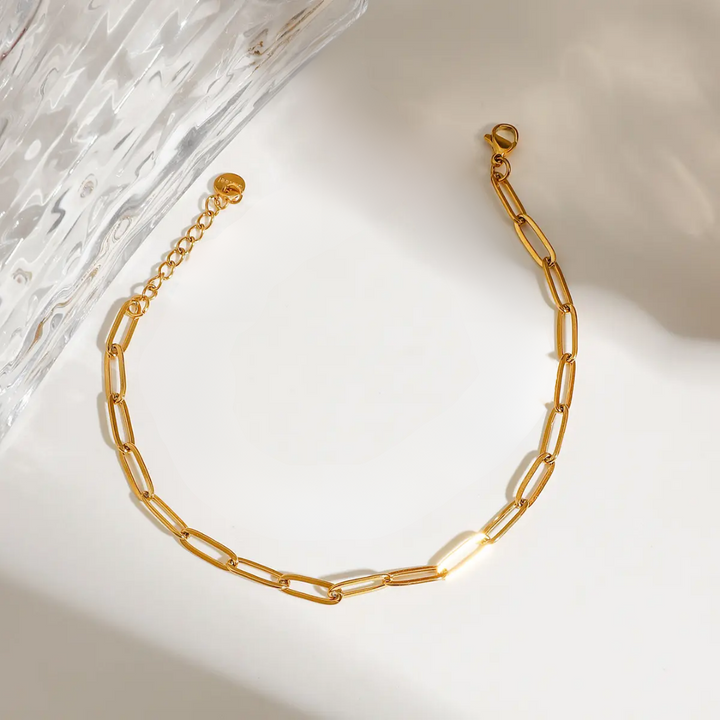 Paper Clip - Anklet
