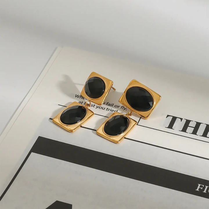 Black Elegance - Earrings