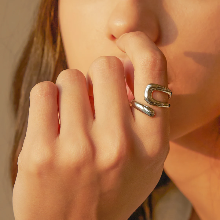 Tulum Wrap Ring (Silver)