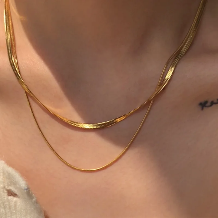 Simplicity - 2 Layers Necklace