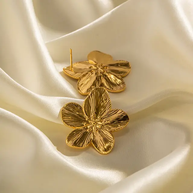 Damascus Blossom Earrings