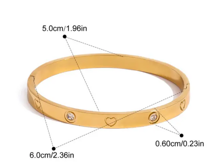 Golden Elegance - Bangle
