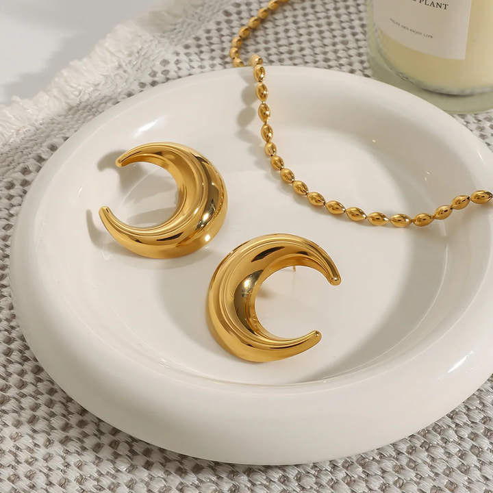 Moon - Earrings
