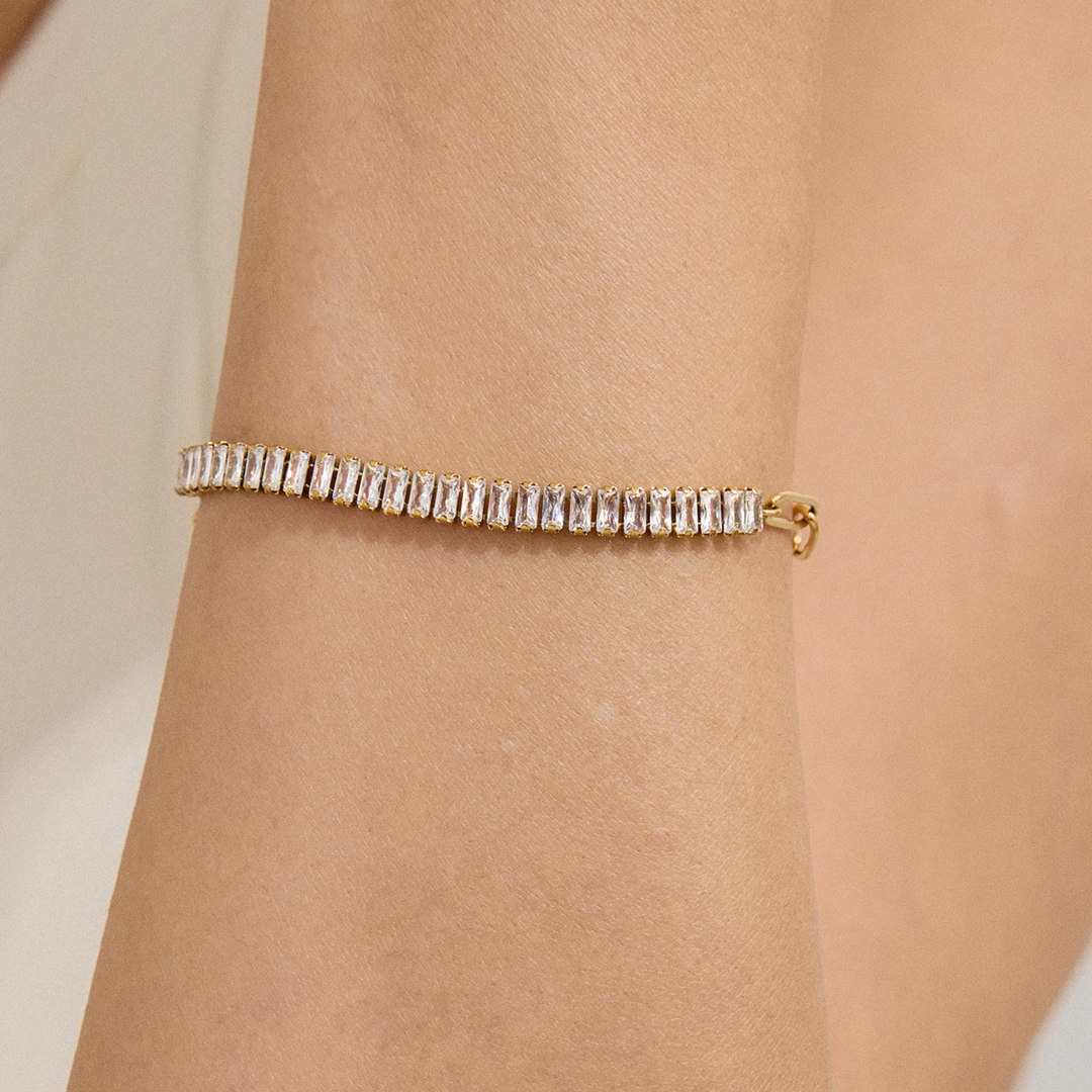 Amman Tennis Paper Clip Bracelet