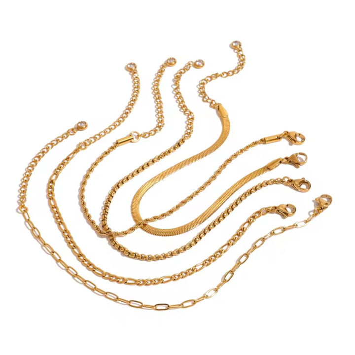 Elegant - Set of 5 Bracelets