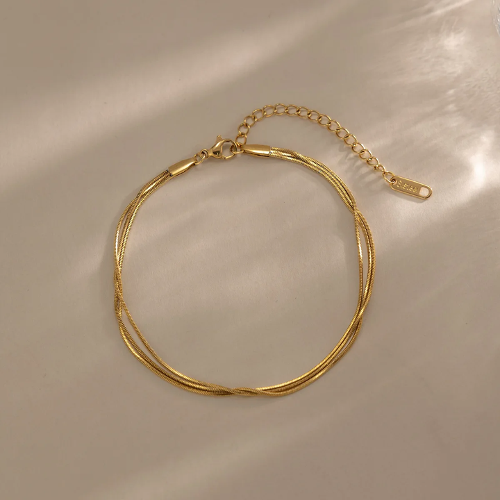Santorini Layered Anklet