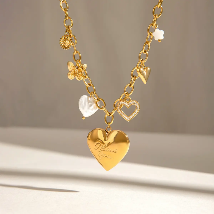 I Love You - Charm Necklace