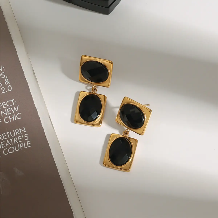 Black Elegance - Earrings