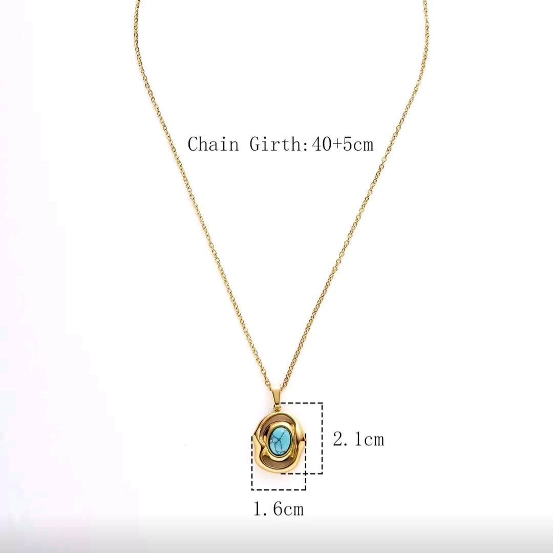 The Blue Drop - Necklace