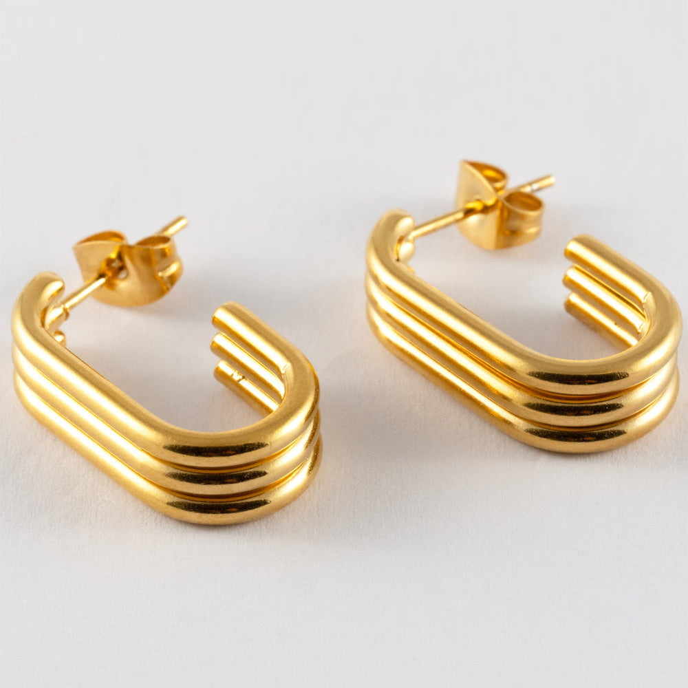 Positano Oval Hoops