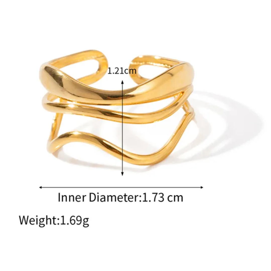 Byblos Waves Ring