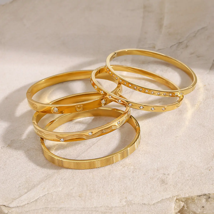 Golden Elegance - Bangle