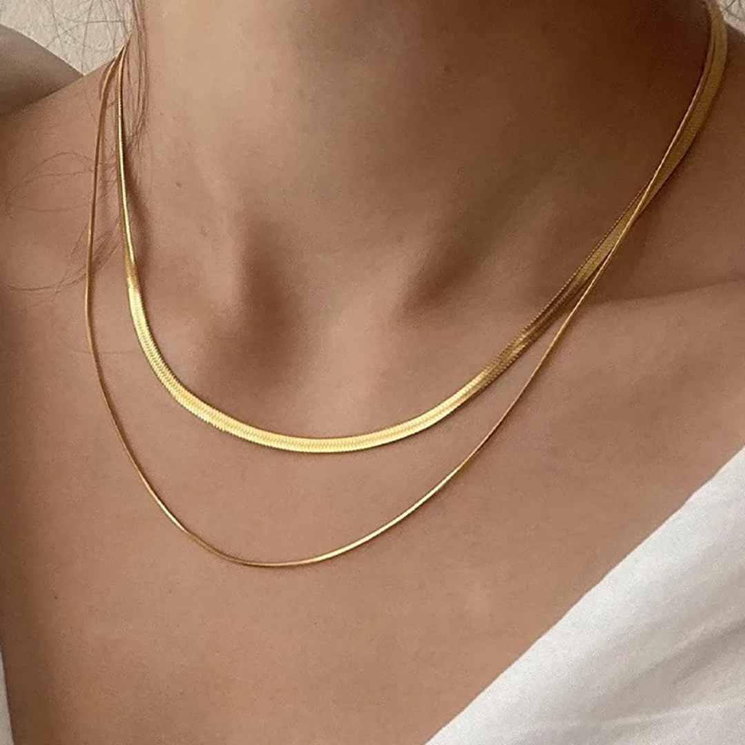 Simplicity - 2 Layers Necklace