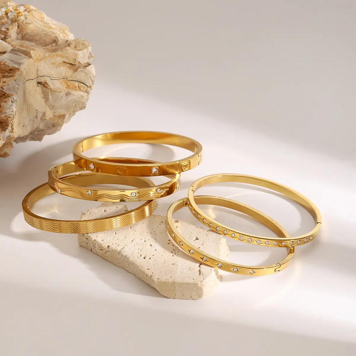 Golden Elegance - Bangle
