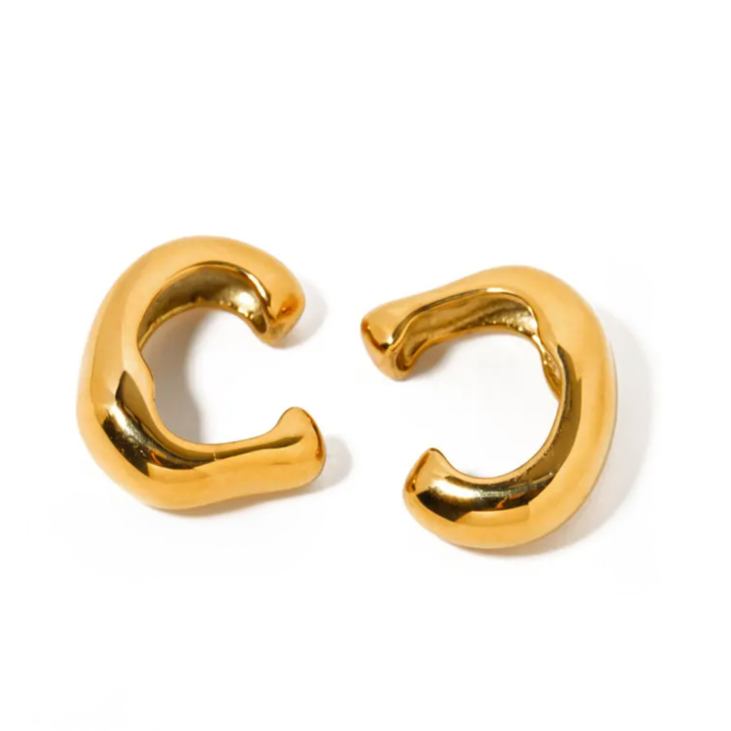 Petra Hammered Earcuffs