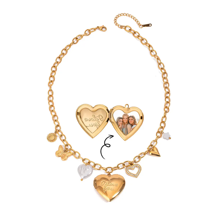 I Love You - Charm Necklace