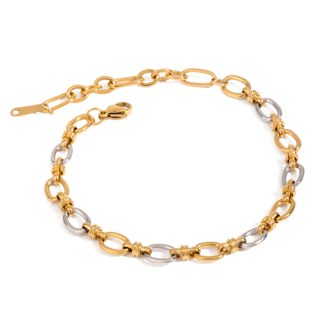 The Duo - Gold and Silver Bracelet
