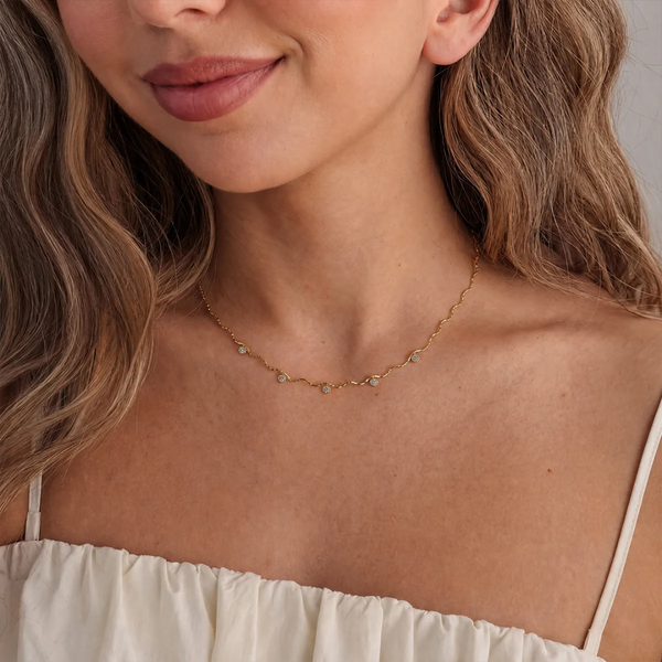 Como Wave Necklace