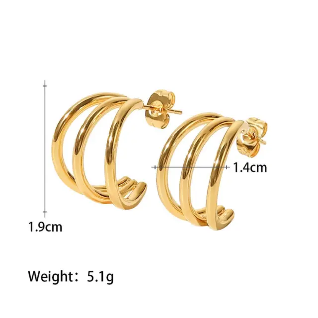 The Mini Trio - Earrings