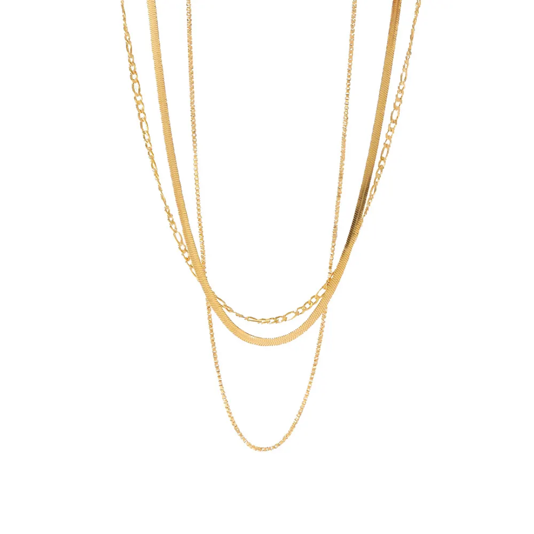 Elegant Shine - 3 Layers Necklace