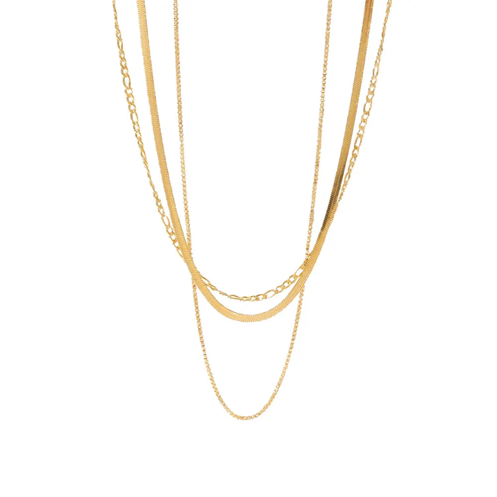 Elegant Shine - 3 Layers Necklace