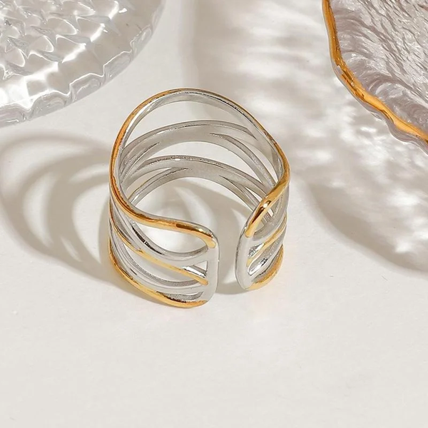 Marina Nest Ring (Gold & Silver)